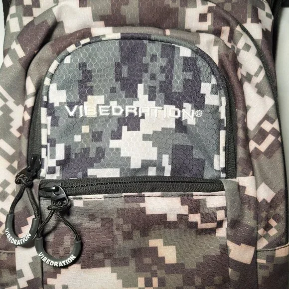 Vibedration Hydration Backpack w/o bladder - Desert Digital 